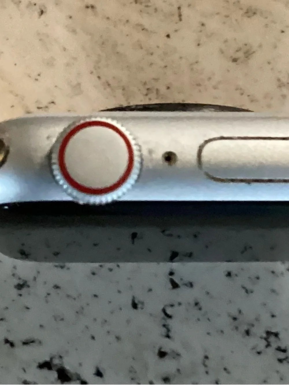 Apple Watch SE ( 2ndGeneration) Aluminum Silver Case with Brown Leather Strap